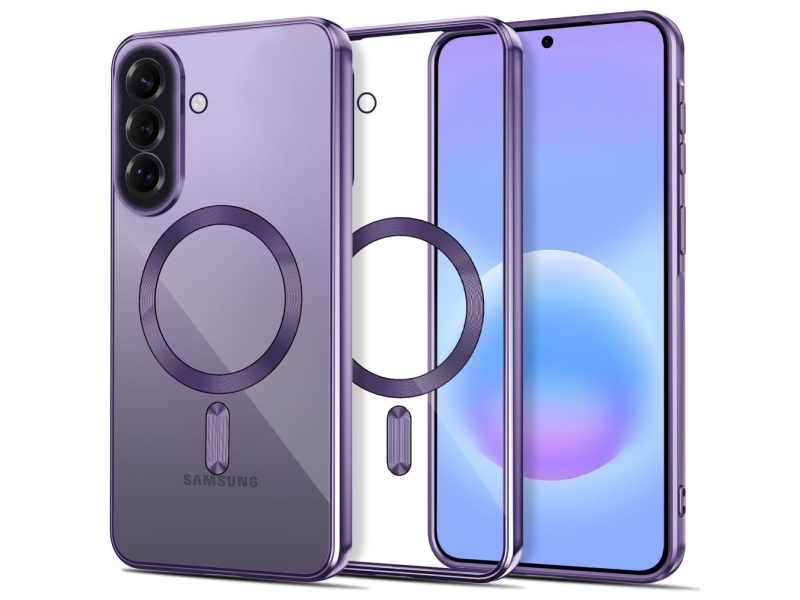 Tech-Protect Magflex Magsafe Abdeckung Für Samsung Galaxy A57 5G - Transparent Lila