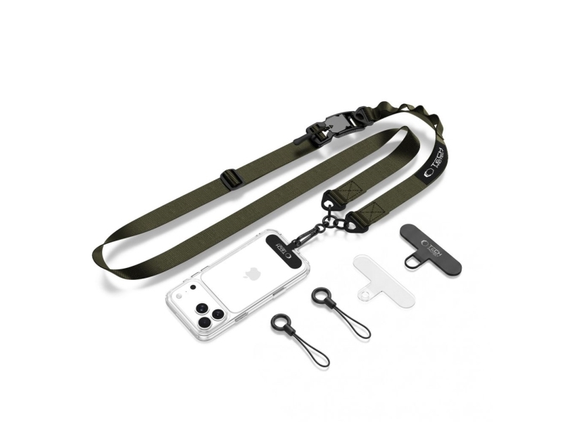 Tech-Protect C9s Rope Crossbody-Handyband - Grün