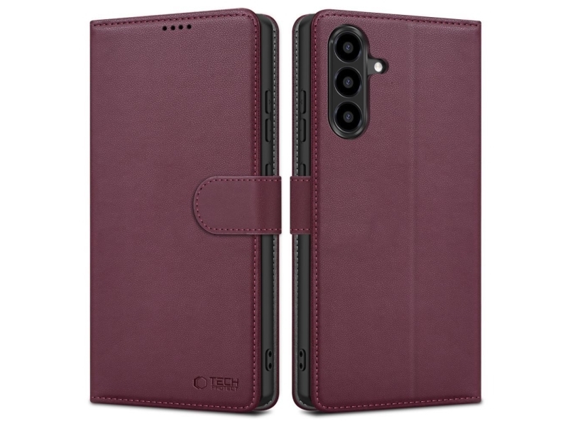 Tech-Protect Wallet Case Für Samsung Galaxy A27 5G - Bordeaux