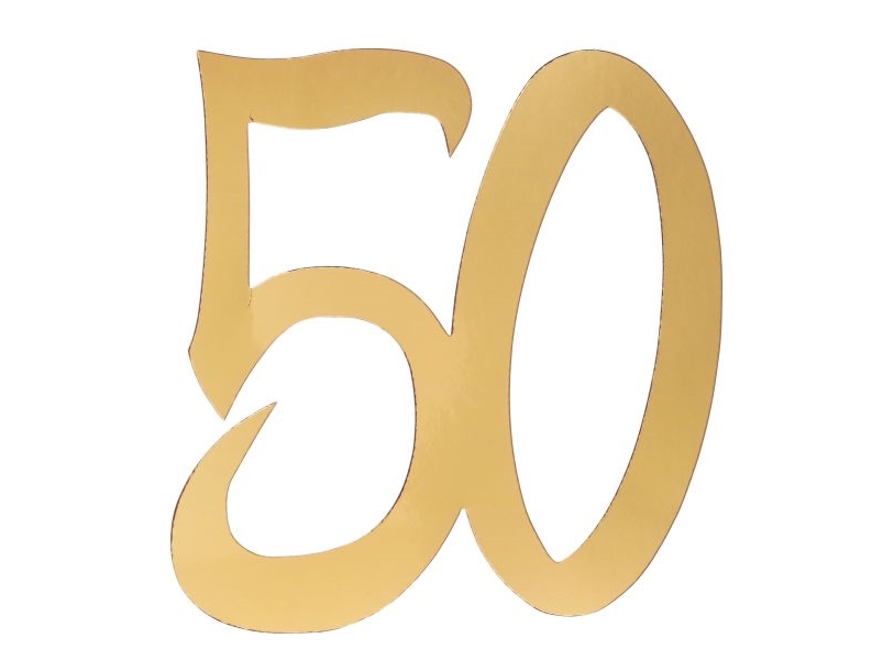 Gulddekorationsnumre, 50 År