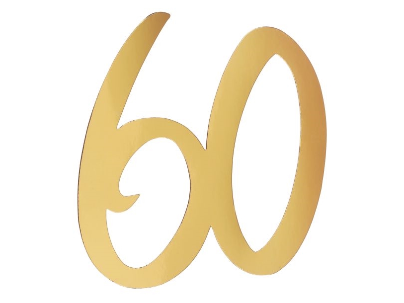 Gulddekorationsnumre, 60 År