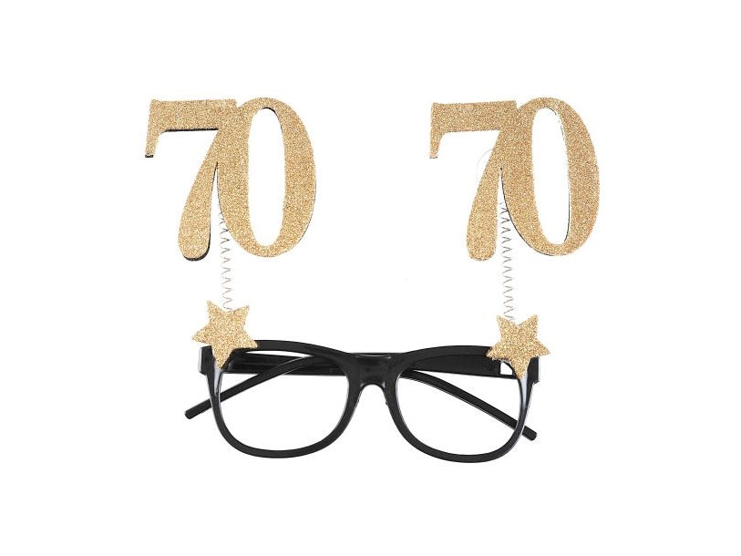 Guld Glimmer Briller, 70 År
