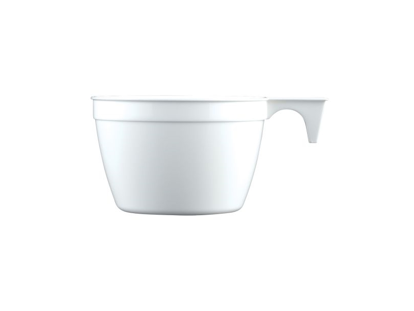 Hvid Espresso Kop, 9 Cl