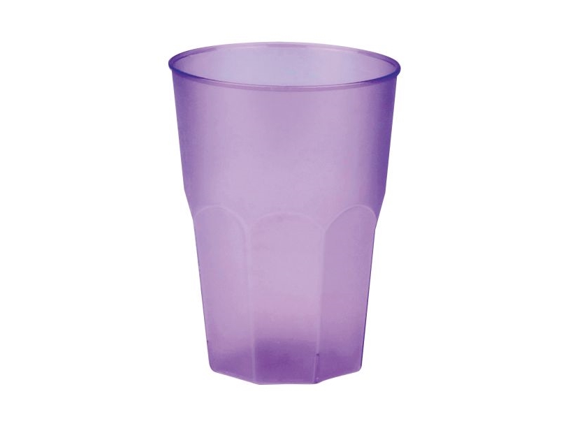 Lilla plast drikkeglas 420ml, 6 stk