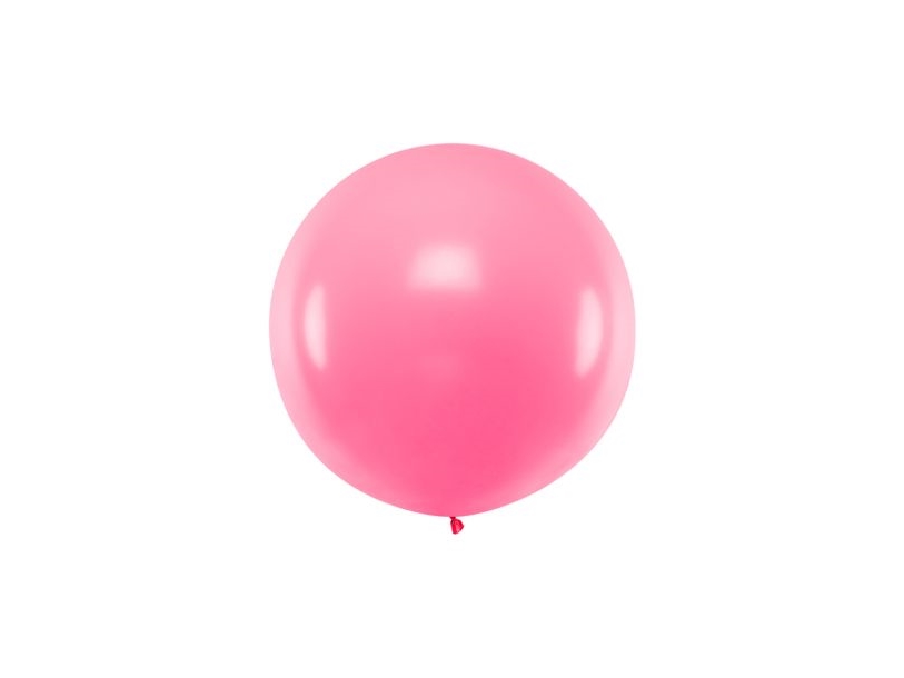 Pastellrosa Jumbo-Ballon, 1 Stück