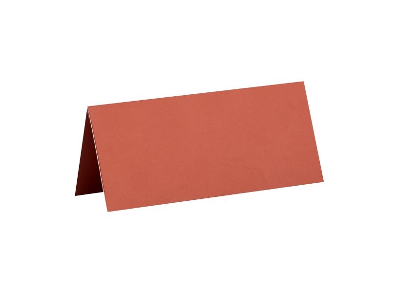 Terracotta Bordkort, 10 Stk