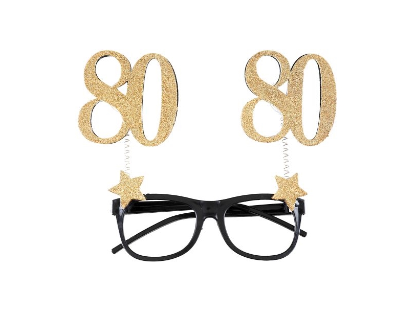 Guld Glimmer Briller, 80 År