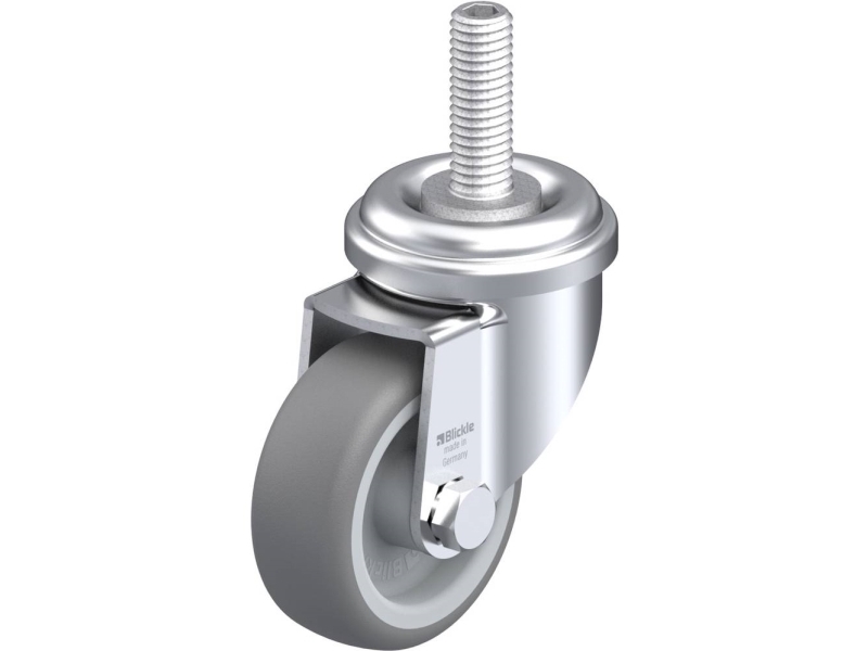 Blickle 437558 Lra-Tpa 50G-Gs10 Lenkrolle 50 Mm, 50 Kg