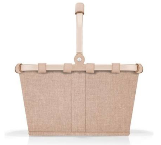 Reisenthel Carrybag XS, Varukorg, Cappuccino, Gjuten aluminium, Polyester, 8 kg, Monokromatiskt, 5 l | Baby & barn - Textil och kläder - Väskor | GameStuff