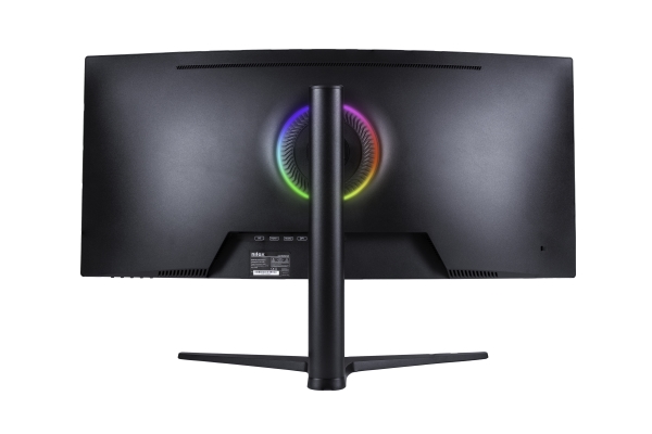 Nilox Monitor 34" Nxm344kd11 Ultrawide 4K Curvo 144Hz 2Hdmi 2Dp 1Ms Mmdia, 86,4 Cm (34"), 3440 X 1440 Pixel, Ultrawide Quad Hd, Led, 1 Ms, Schwarz