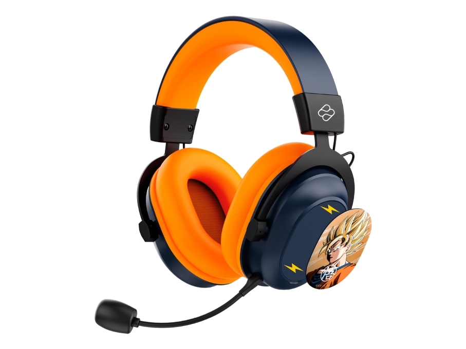 Blade Db2001 Kopfhörer/Headset Kabelgebunden & Kabellos Gaming Usb Type-C Bluetooth - Schwarz/Grau/Orange