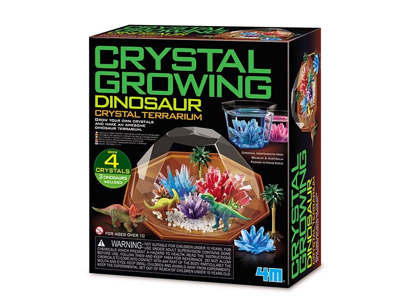 4M Krystaldyrkning / Dinosaur Crystal Terrarium (EU) - (4M-03926)