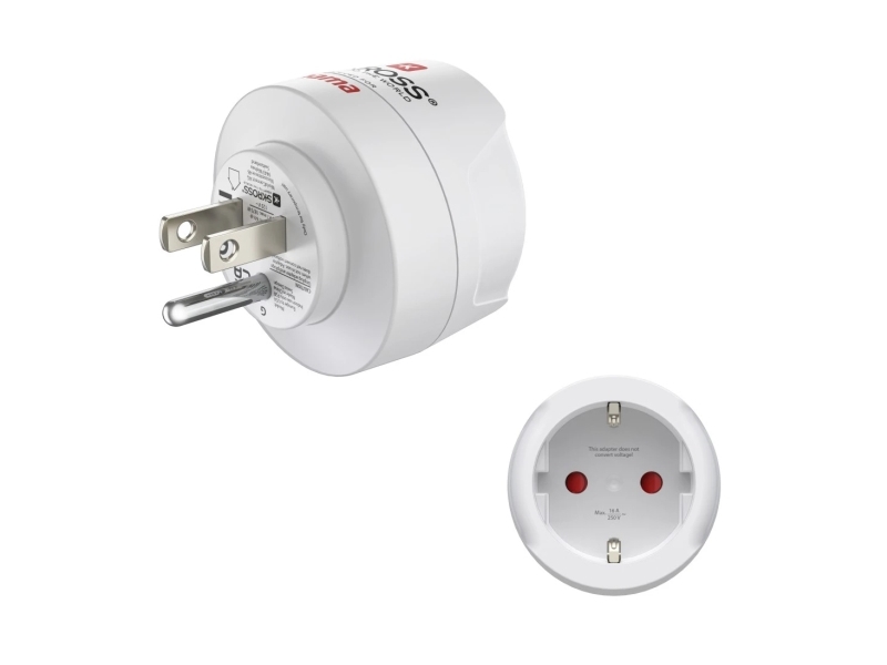 Hama 00223485, Typ B, Typ C (Eurostecker) + Typ F, Gerade, Gerade, 100 - 250 V, 15 A