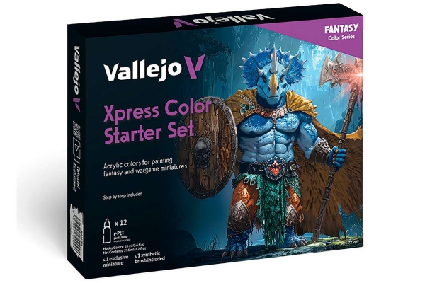 Xpress Color Starter Set 12X18ml + Figure