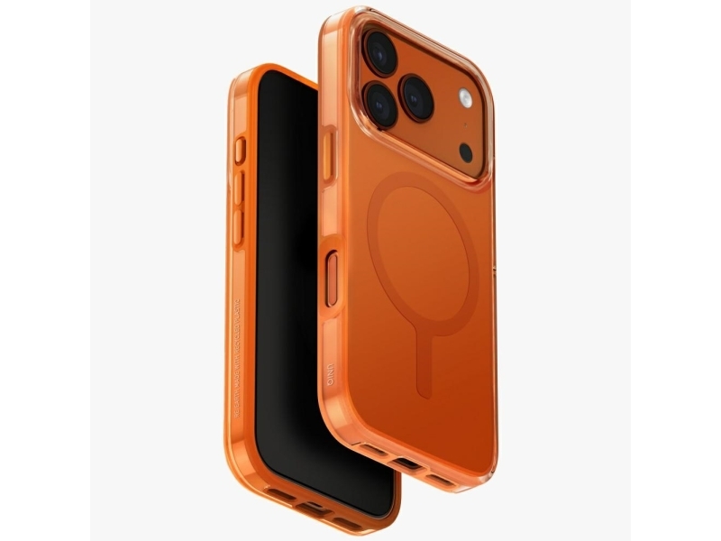Uniq Clario Magclick Ladetasche Für Iphone 17 Pro - Orange