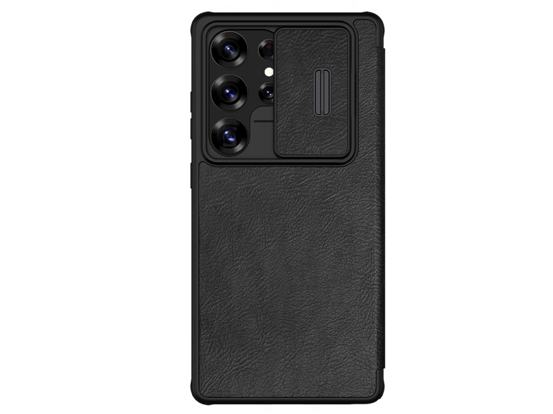Nillkin Qin Book Pro Case Für Samsung Galaxy S25 Ultra - Schwarz