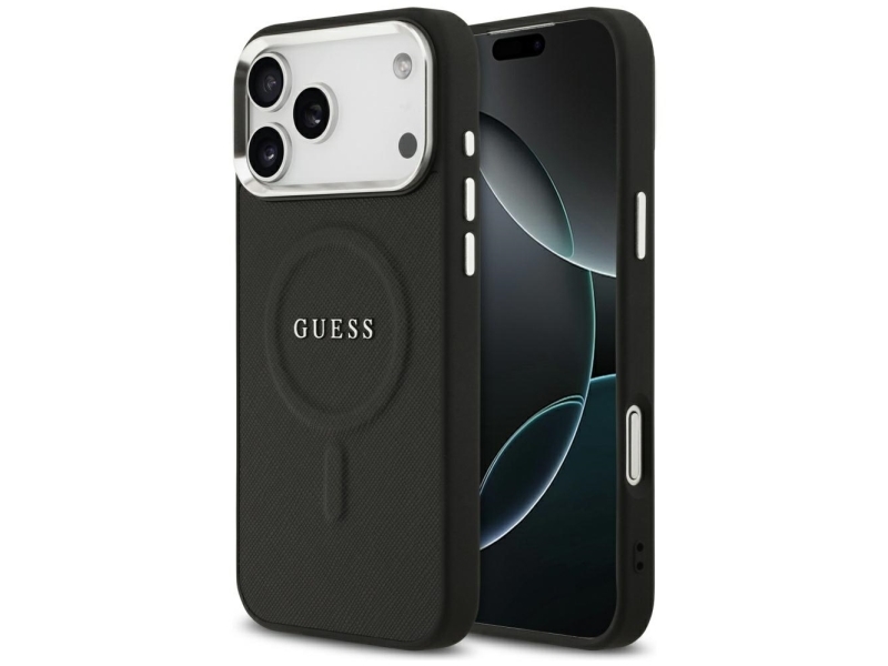 Guess Classic Logo MagSafe-skal till iPhone 17 Pro Max - svart | Tele & GPS - Mobil tillbehör - Skydd & Väskor | GameStuff