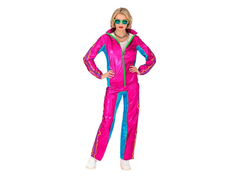 Pink Metallic Joggingdragt