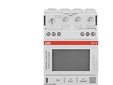 Abb D13 15-M 65 Modbus, 3-Phasen-Energiezähler, Direktmessung 65 A, Modbus, Mid