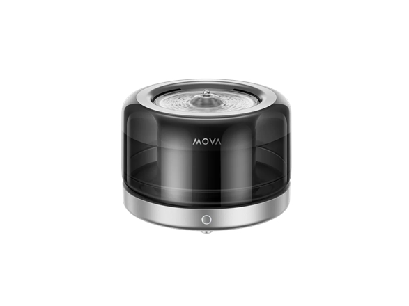 Mova Pet Water Fountain Wf20 Pro | 3 L Fassungsvermögen | Edelstahl | Schwarz