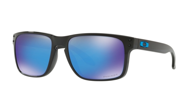 Oakley Holbrook, Voksen, Hanstik, Rektangulær, Fuld kant, Sort, Sort