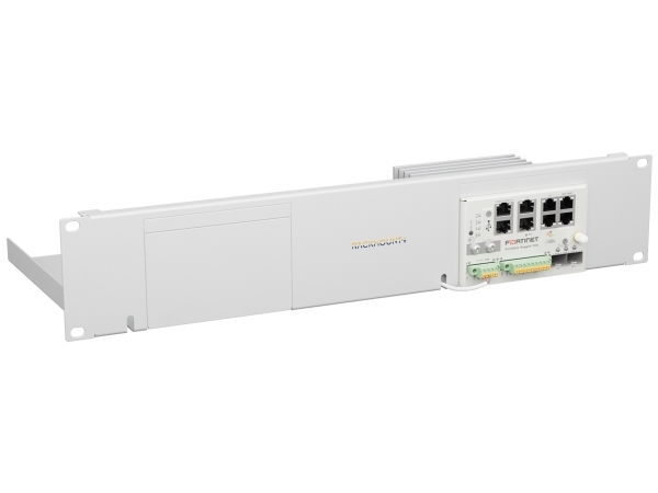 Rackmount.It Rm-Fr-T31 - Monteringspakke For Netværksudstyr - Stativmonterbar - Signalhvid - 2U - 19"