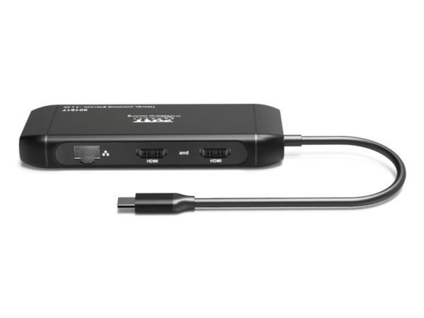 Port Designs Port Connect Mobile Dockingstation 2 X 4K Usb-C 7 Geräte 100 W, Usb Typ-C, Usb 3.2 Gen 2 (3.1 Gen 2) Type-C, Usb 3.2 Gen 1 (3.1 Gen 1) T