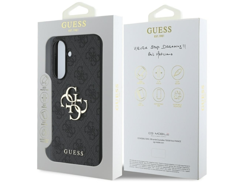 Guess Big 4G Logo Klassisch Logo-Hülle Til Samsung Galaxy A56 - Sortieren