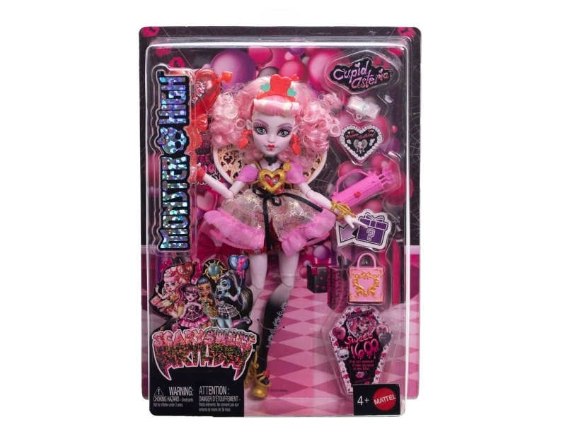 Monster High Scary Sweet Birthday Cupid Puppe