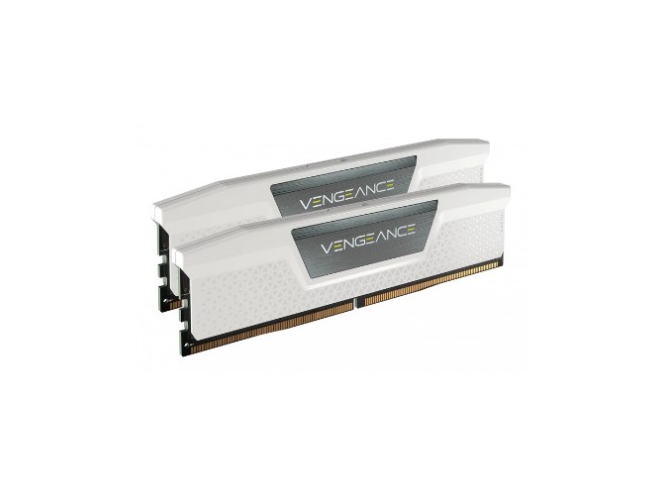 Corsair Vengeance Cmk32gx5m2e6000z36w, 32 Gb, 2 X 16 Gb, Ddr5, 6000 Mhz, 288-Pin Dimm, Hvid
