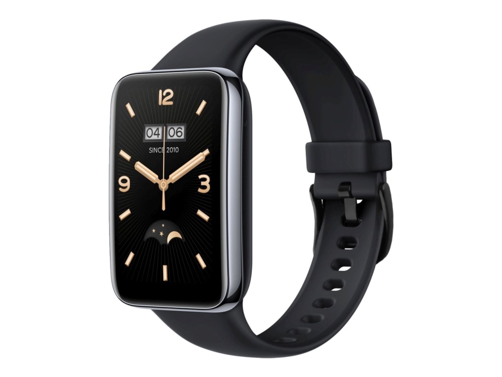 Fixed - Urrem For Smart Watch - Silikone - Sort - For Xiaomi Smart Band 7 Pro