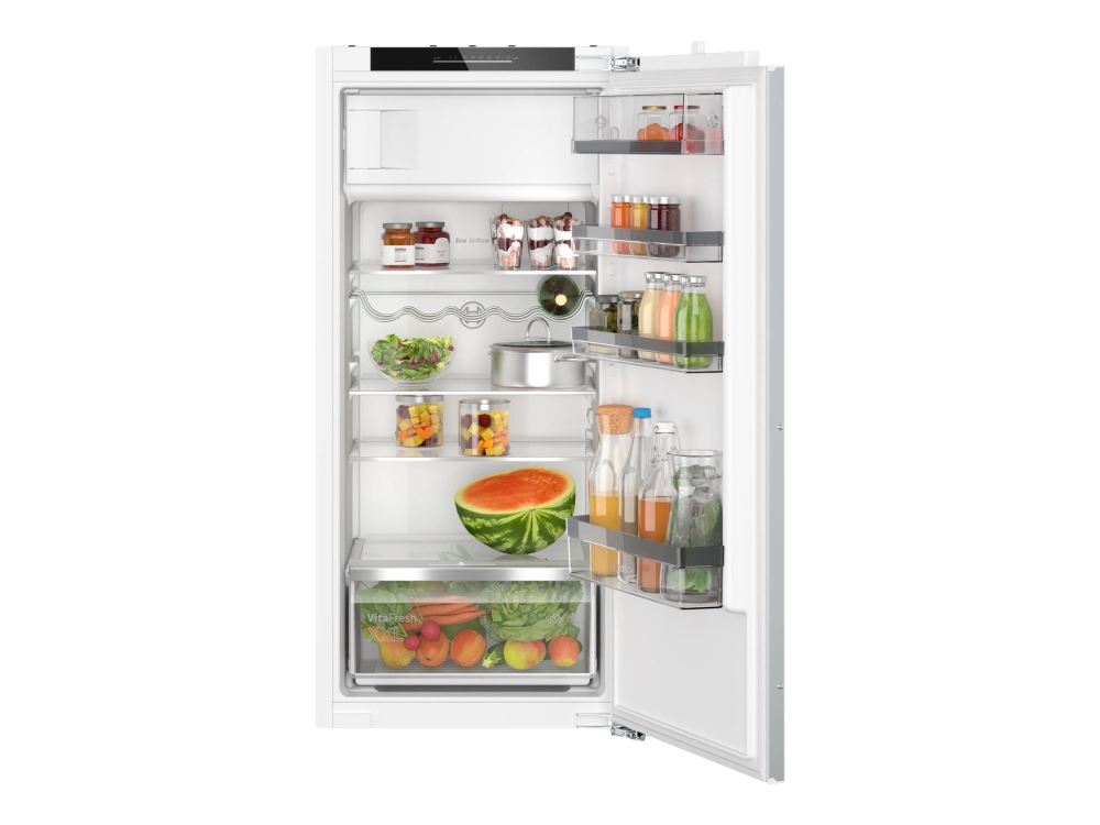 Bosch Serie | 6 KIL42ADD1 - Køleskab med fryseenhed - til indbygning - niche - bredde: 56 cm - dybde: 55 cm - højde: 122.1 cm - 187 liter - Klasse D