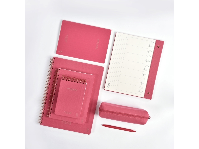 Kozo Notesbog A5 2 Pack Guava Pink / Honey