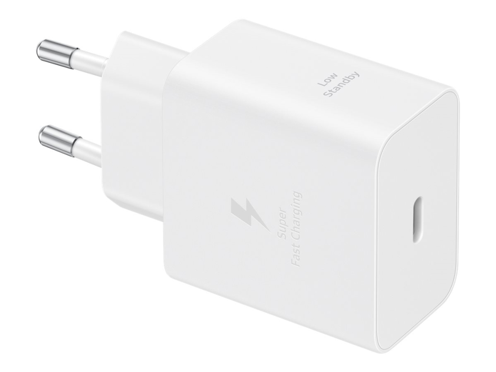 Samsung EP-T4511 - Strømforsyningsadapter - 45 watt - 3 A - SFC 2.0, PD 3.0 (USB-C) - hvid