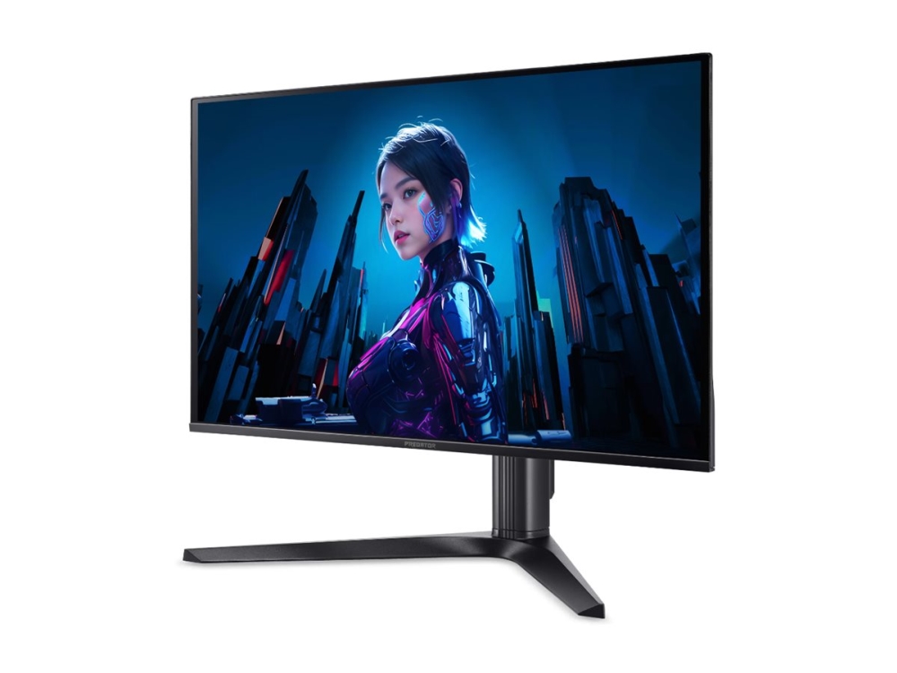 Acer Predator X27 X1bmiippruzx - X Series - OLED-monitor - gaming - 27 (26.5 til at se) - 3840 x 2160 4K @ 240 Hz - 1000 cd/m² - DisplayHDR 400 True Black - 0.03 ms - 2xHDMI, 2xDisplayPort, USB-C - højtalere - sort