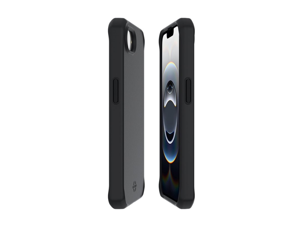 Mobilis Spectrum_R - Bagsidecover Til Mobiltelefon - Grov - Antimikrobiel, 100 % Genbrugt - Sort - For Apple Iphone 17E