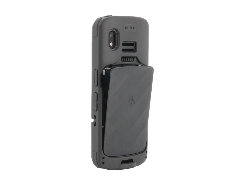 Mobilis - Bagsidecover Til Mobil Mini Pc - Grov - Forstærket - Sort