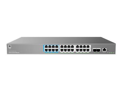 Grandstream Gwn7803ph Pro Enterprise Layer 2 Managed Switch 24 Gigabit Rj45 Poepoe 2 Gigabit Sfp
