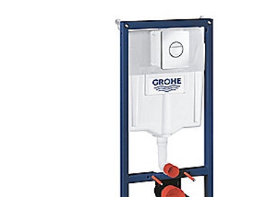 Grohe Rapid SL indbygningscisterne, 113 cm, betjeningsplade, krom