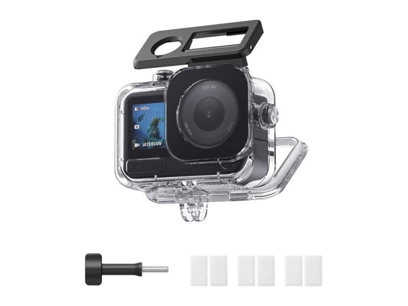 Telesin vandtæt undervandshus 60 m til DJI Osmo Action 6 / S4 S-WTP-12