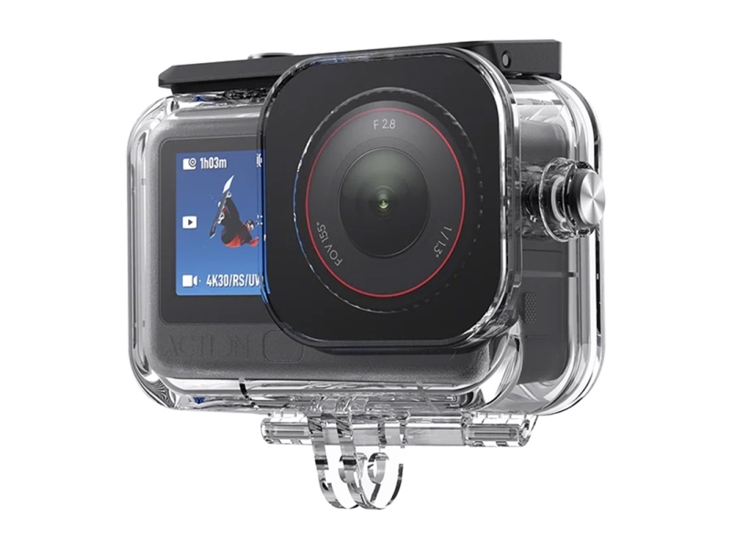 Telesin vandtæt undervandshus 60 m til DJI Osmo Action 6 / S4 S-WTP-12