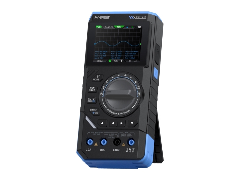 Fnirsi digital håndholdt multimeter med oscilloskop SigGen 3-i-1 FNIRSI DST-210