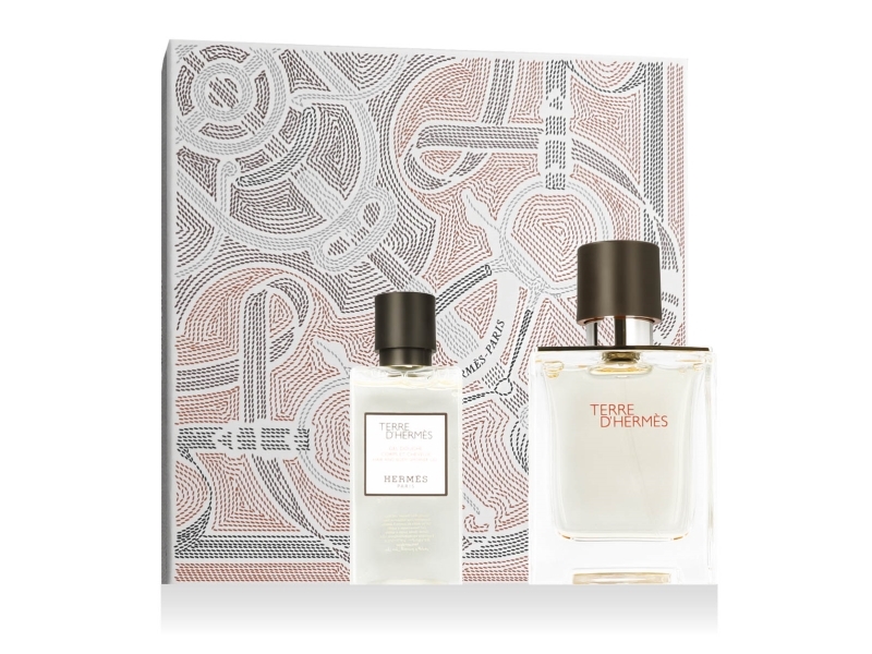 Hermes Terre D'hermes Eau De Toilette Spray Set 50Ml + Shower Gel 40Ml