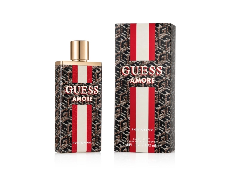 Guess Amore Portofino Eau De Toilette For Women And Men Genderless Unisex Perfume Spray 3.4 Fl. Oz.