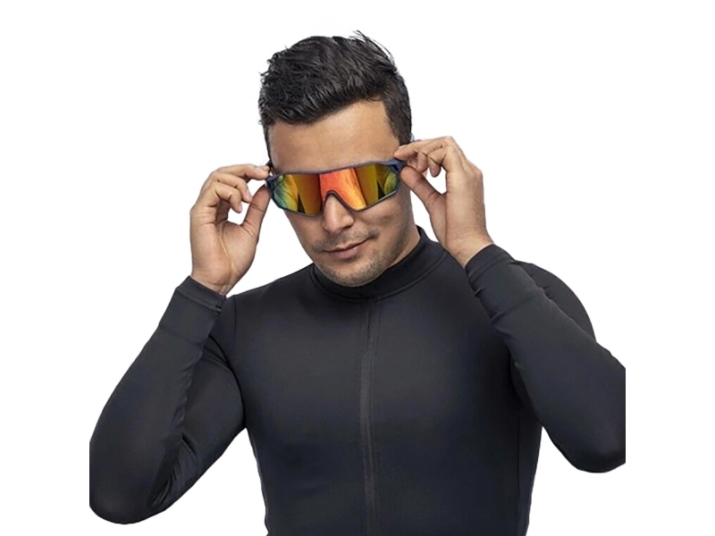 Rockbros Cykelbriller Polariseret Uv400 Blå
