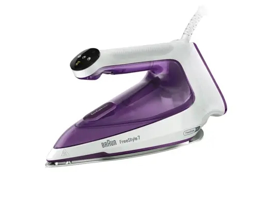Braun FI 7215 VI, Höyrysilitysrauta, 2,5 m, 230 g/min, Violetti, Valkoinen, 50 g/min, 0,35 L
