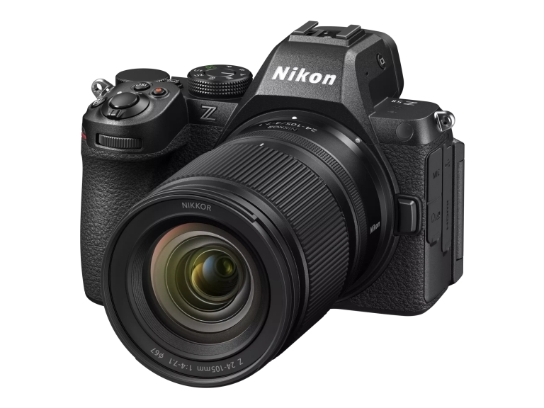Nikon Z5ii + 24-105Mm F/4-7.1, 24,5 Mp, 6048 X 4032 Pixel, Cmos, 4K Ultra Hd, Berøringsskærm, Sort