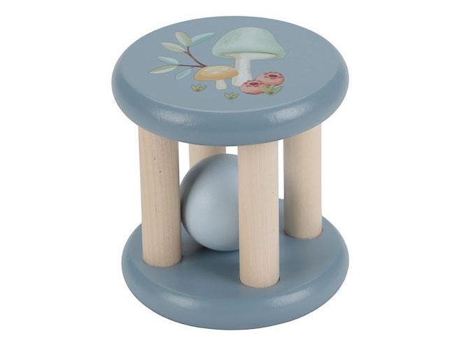 Little Dutch Rattle roller, Poika/tyttö, 3 kuukautta, Sininen, Puu
