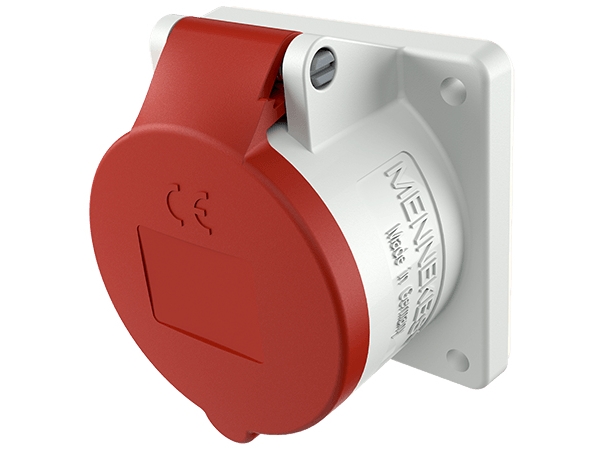 Mennekes 1396, 3P, Schrauben, Rot, Weiß, Ip44, 400 V, 32 A