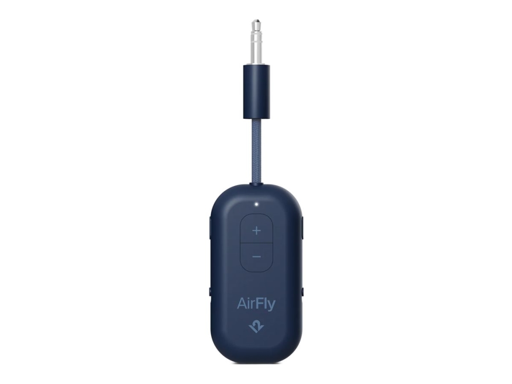 Twelve South Airfly Pro 2 Bluetooth-Adapter Für 3,5-Mm-Klinkeneingang Kompatibel Mit Airpods Und Anderen Bluetooth-Kopfhörern Bis Zu 2